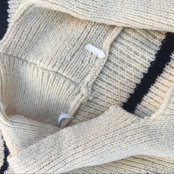 Striped sweater white/Cream S - Picture 7 of 7